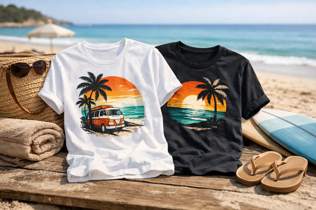 Summer Graphic Apparel for Laid-Back Beach Days