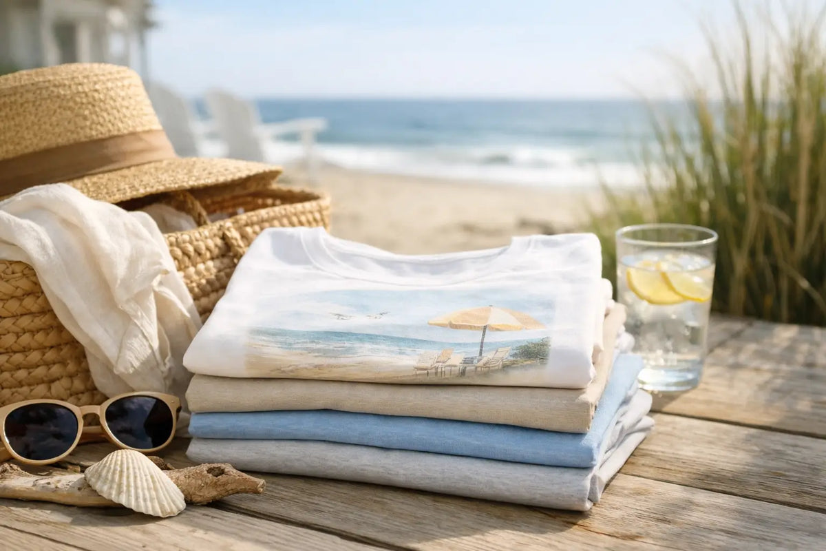 Coastal Grandmother Graphic Tee Style Guide