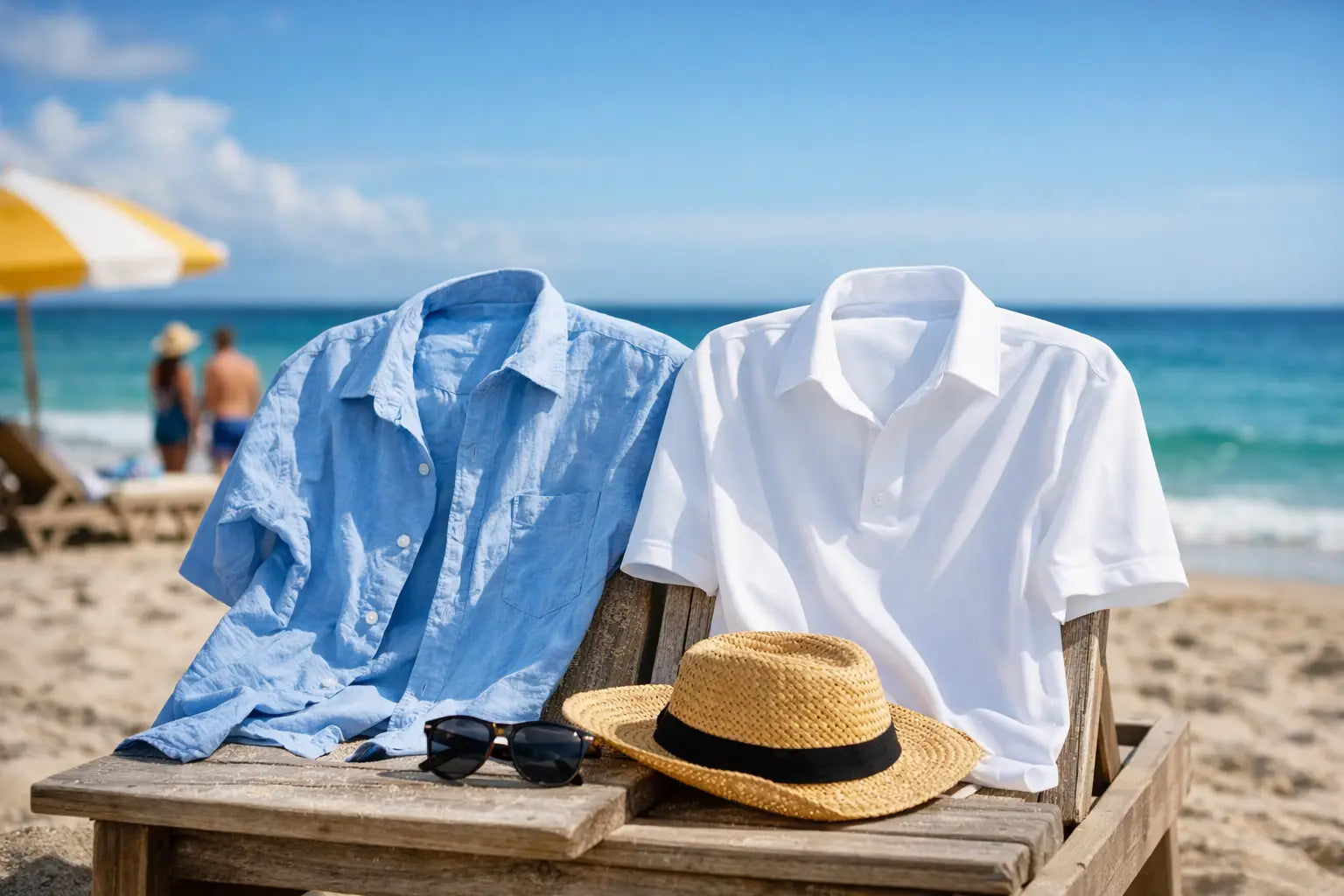 Cotton Shirts Versus Polyester Shirts: Beach Day?