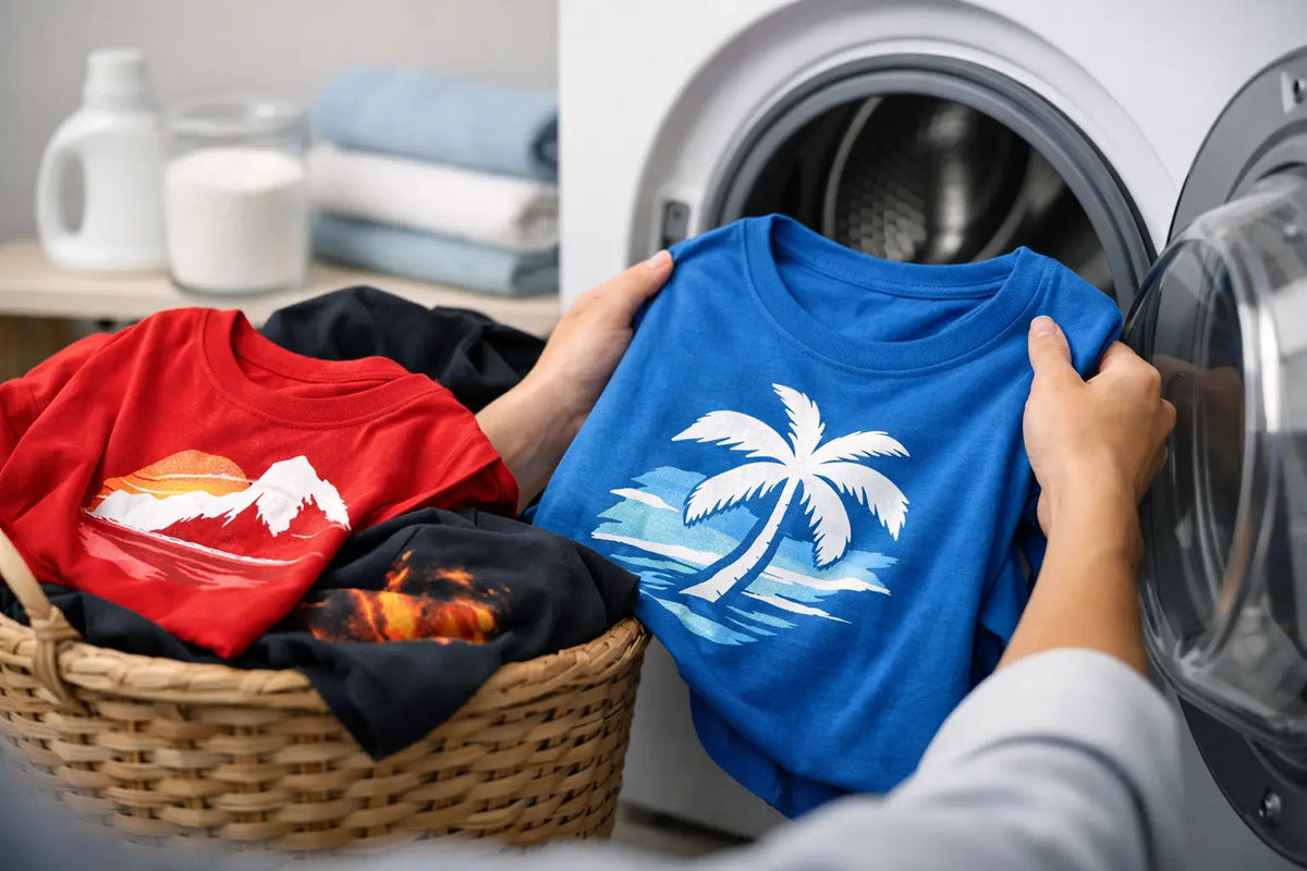 How to Wash Printed T-Shirts Without Fading
