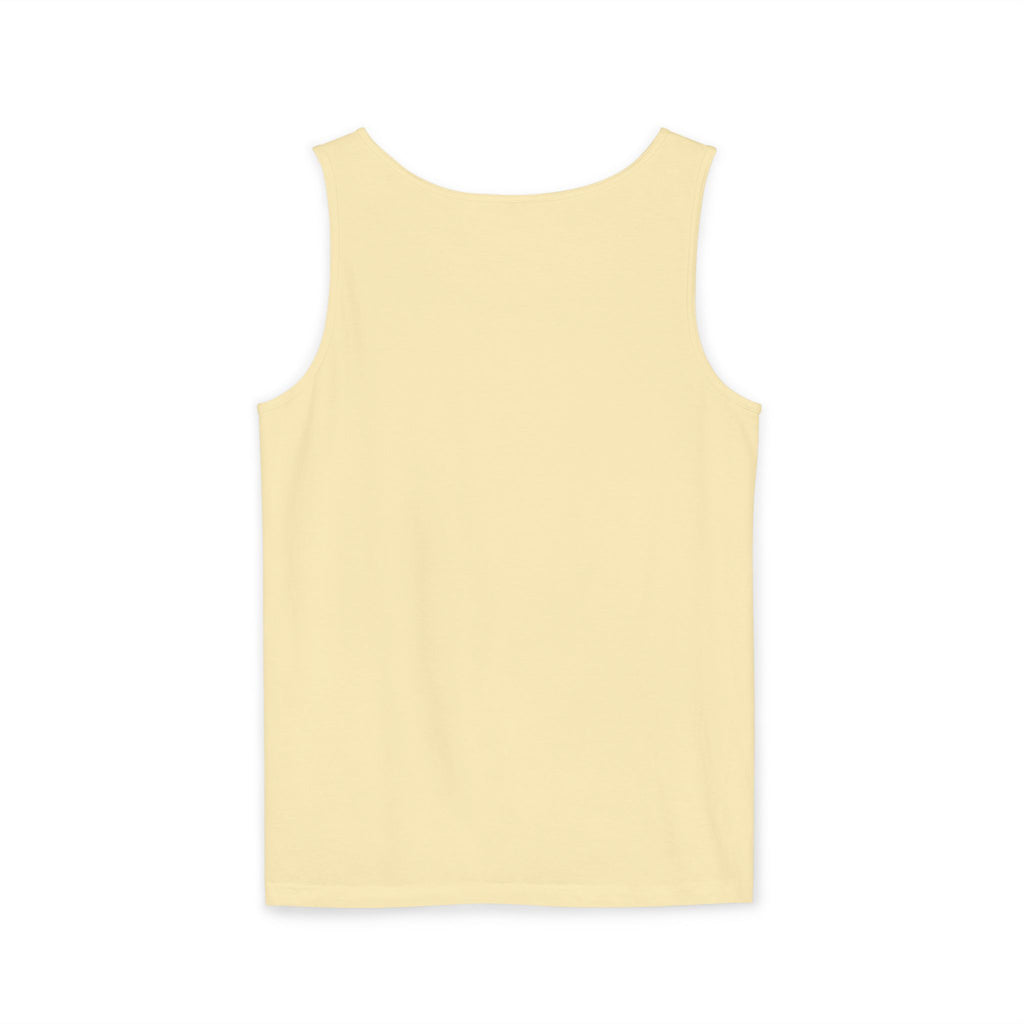 Sand and Tan Beach Tank Top — Vintage Surf Graphic