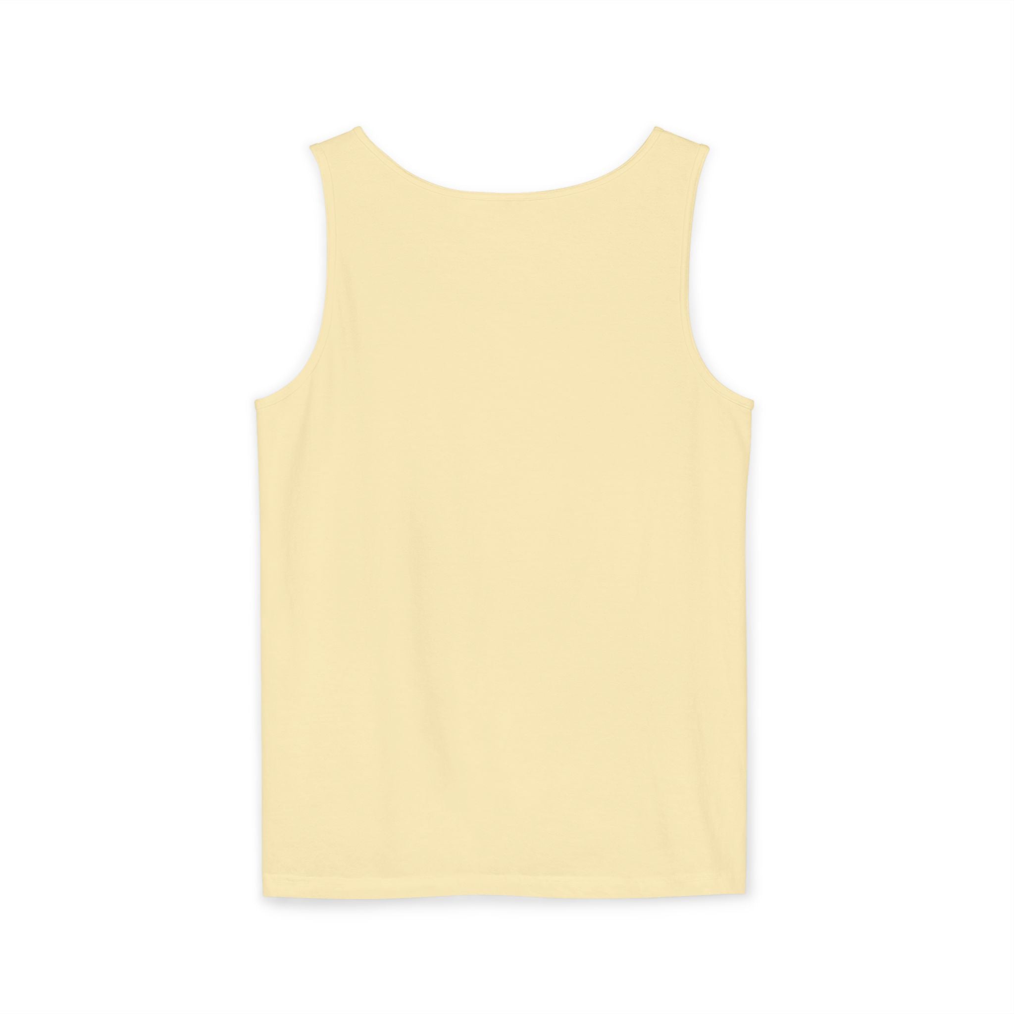 Sand and Tan Beach Tank Top — Vintage Surf Graphic