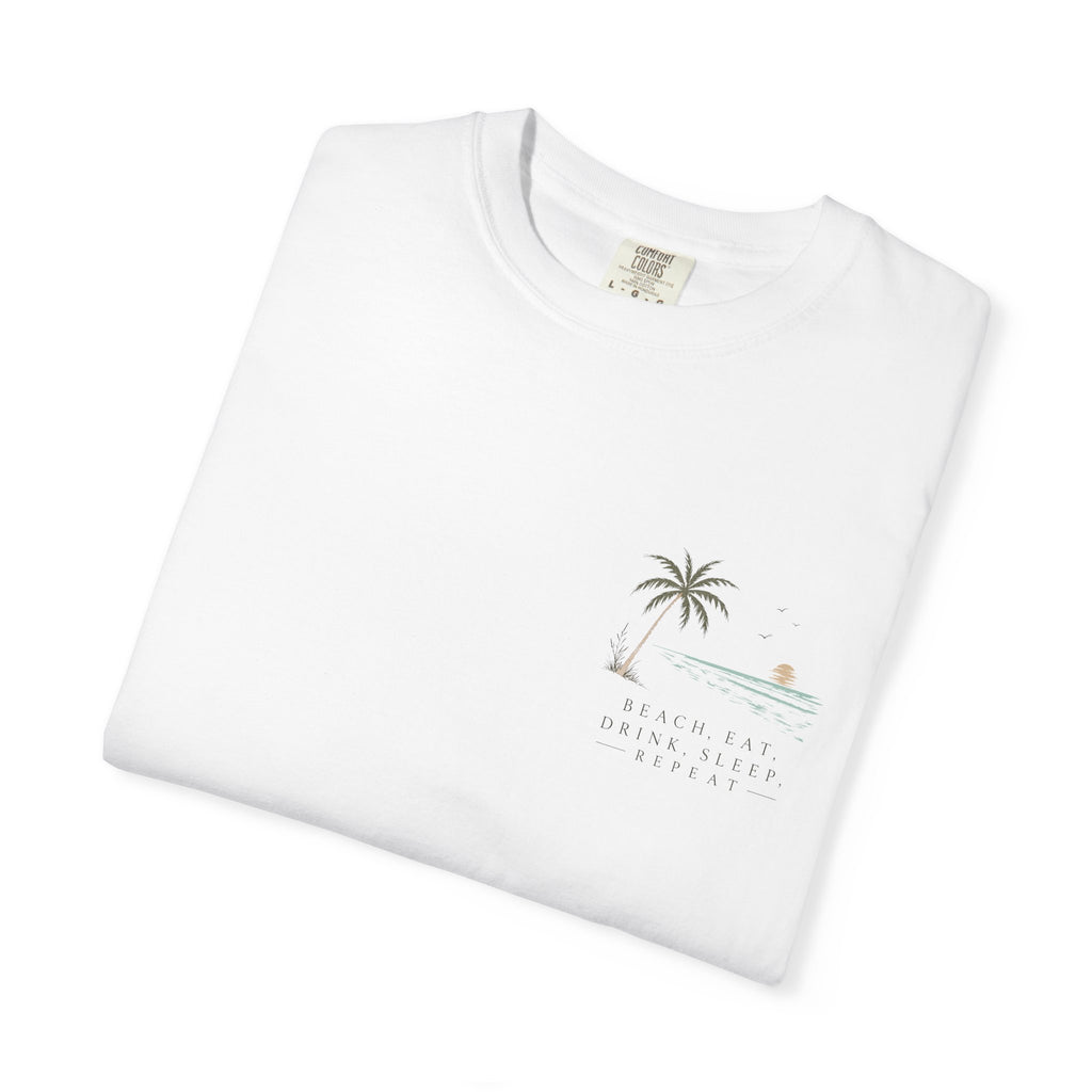 Beach Day Palm Tree T-Shirt — Casual Summer Tee