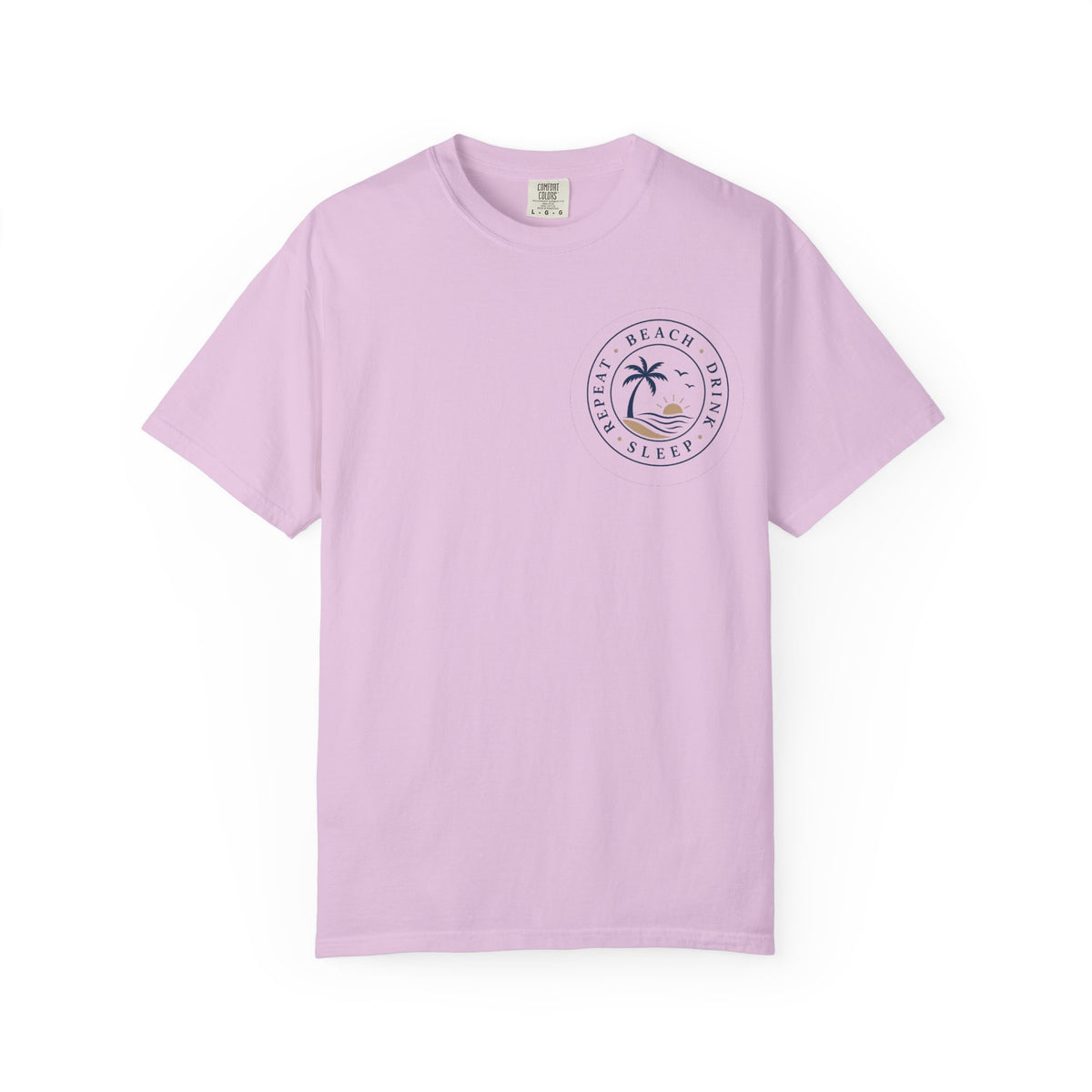 Beach, Drink, Sleep, Repeat T-Shirt — Vintage Coastal Graphic Tee