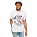 Beach, Eat, Drink, Sleep, Repeat T-Shirt — Tropical Shell Graphic Tee