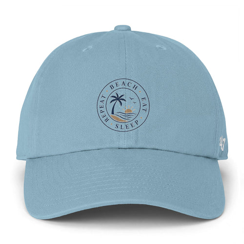 Beach Baseball Cap — Beach, Eat, Sleep, Repeat