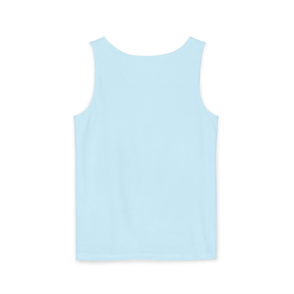 Sand and Tan Beach Tank Top — Vintage Surf Graphic