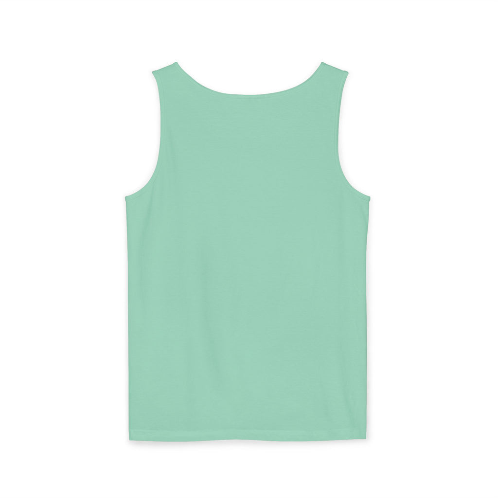 Sand and Tan Beach Tank Top — Vintage Surf Graphic