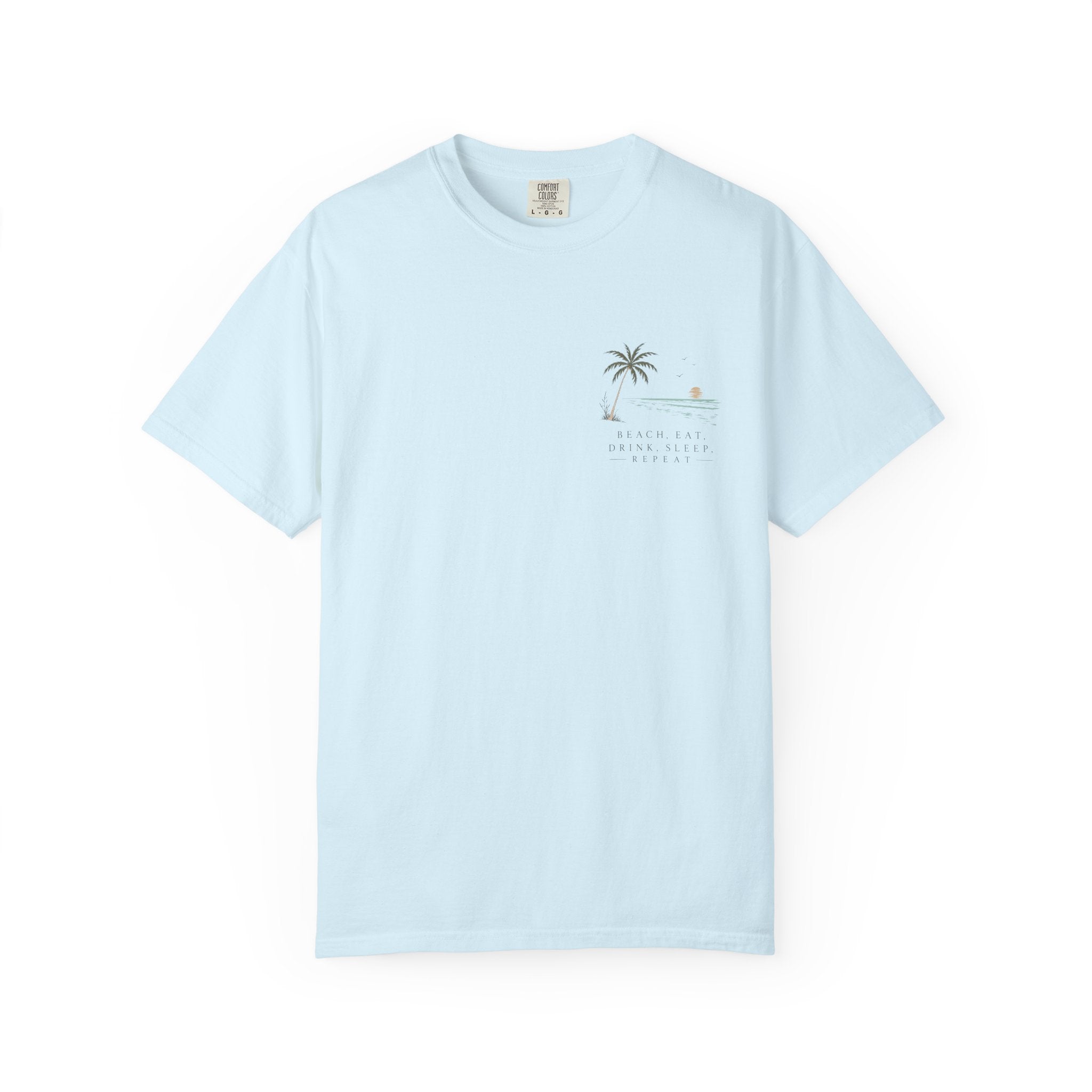 Beach Day Palm Tree T-Shirt — Casual Summer Tee