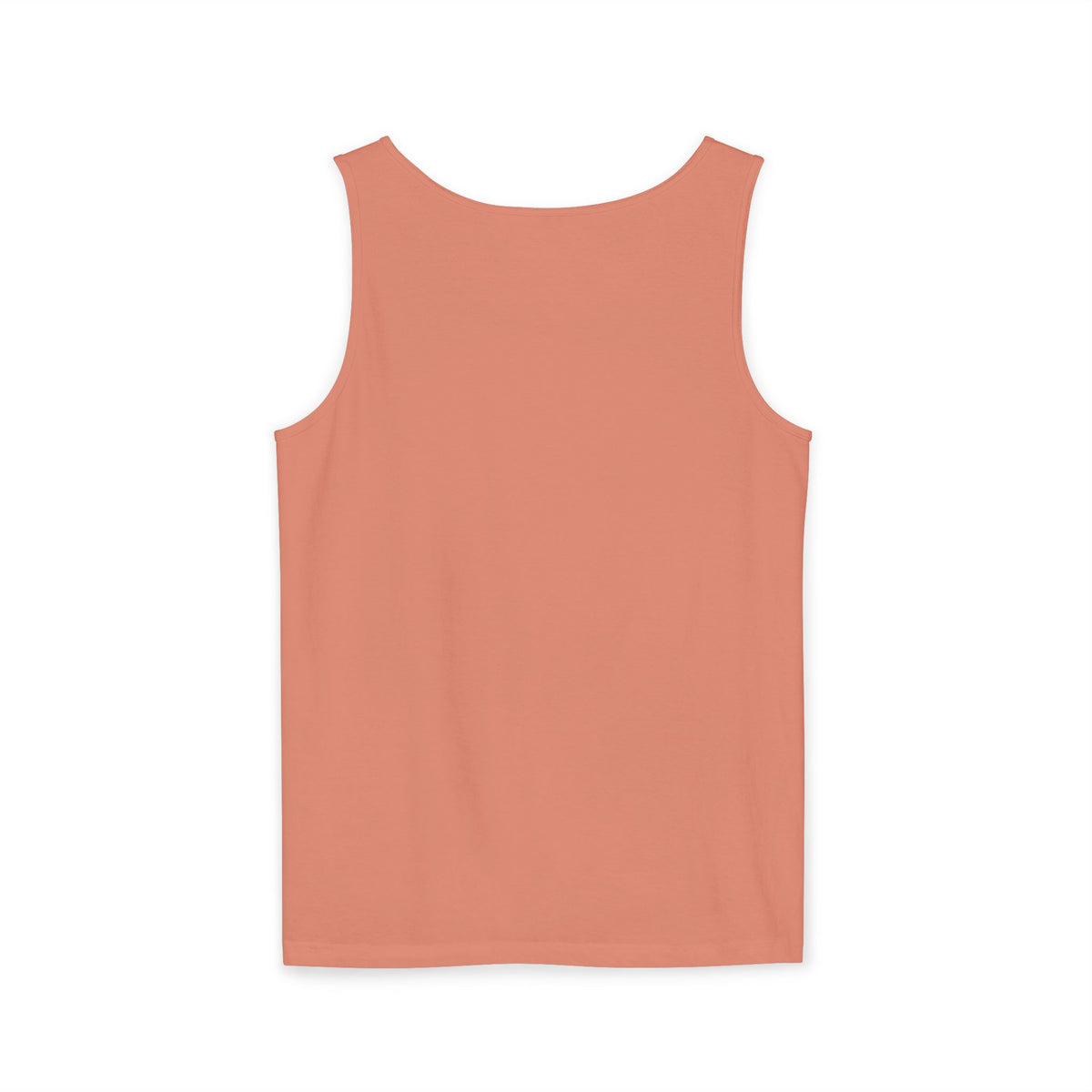 Sand & Tan Beach Tank Top — Minimal Sunrise Graphic